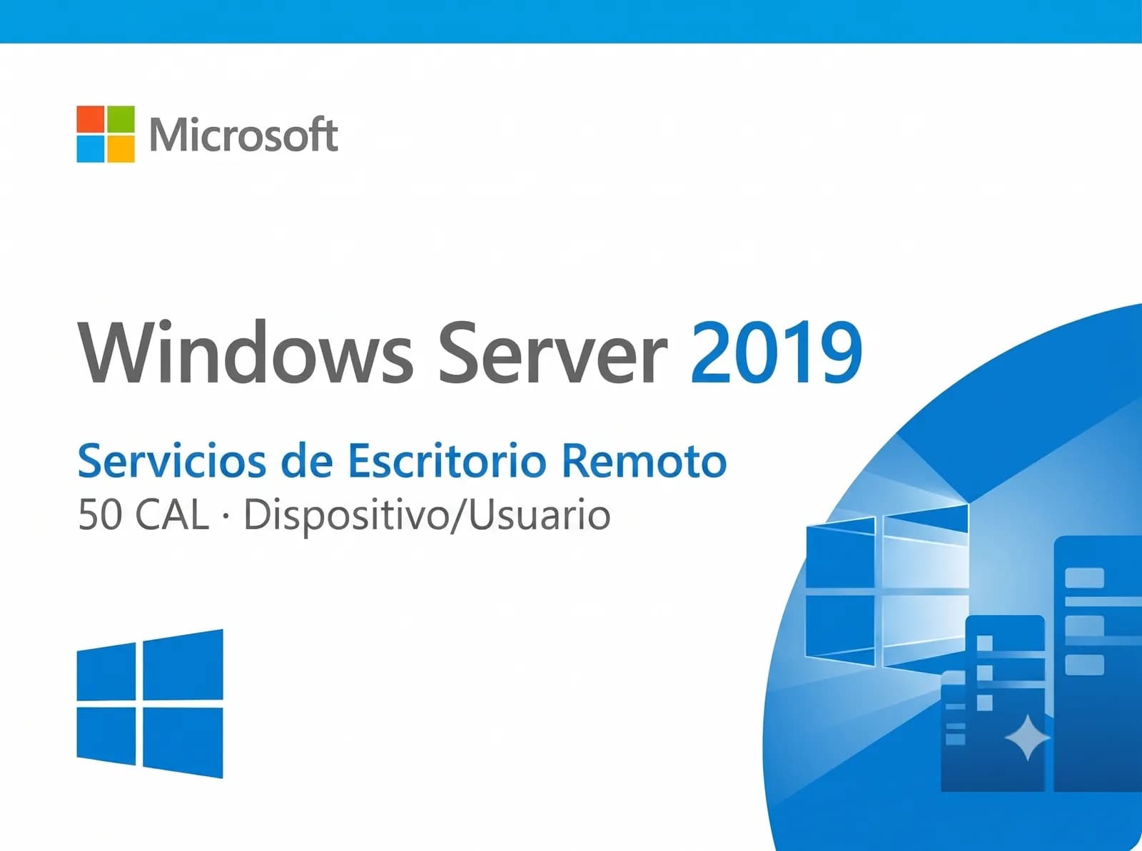 Windows Server 2019 Remote Desktop Services Device/User Connections 50 CAL