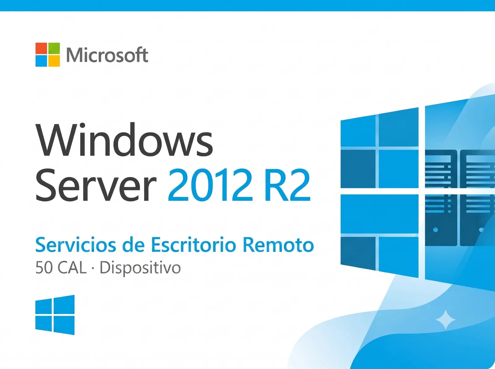 Windows Server 2012 Remote Desktop Services Device/User Connections 50 CAL