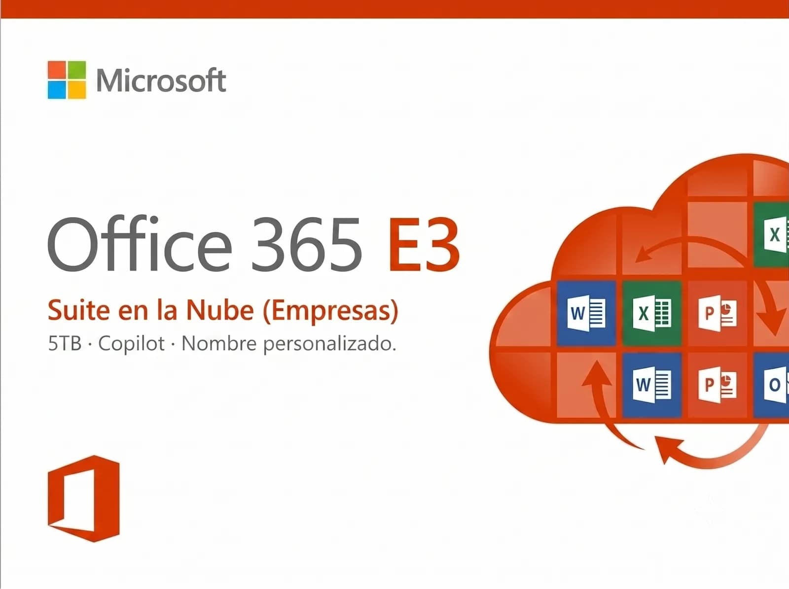 Cuenta Permanente Office 365 E3 - 5 Dispositivos