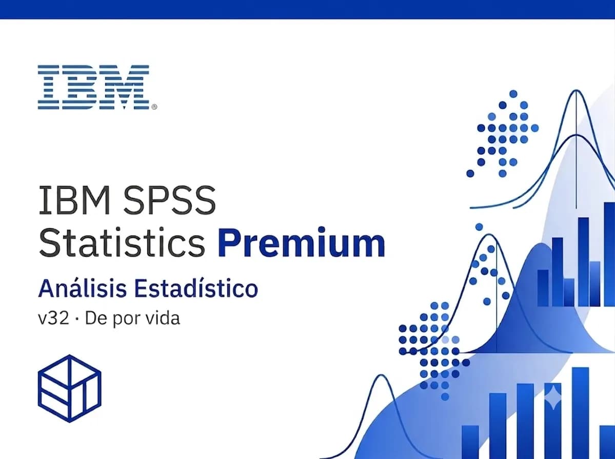 IBM SPSS Statistics Premium v32 1 PC/Mac permanente