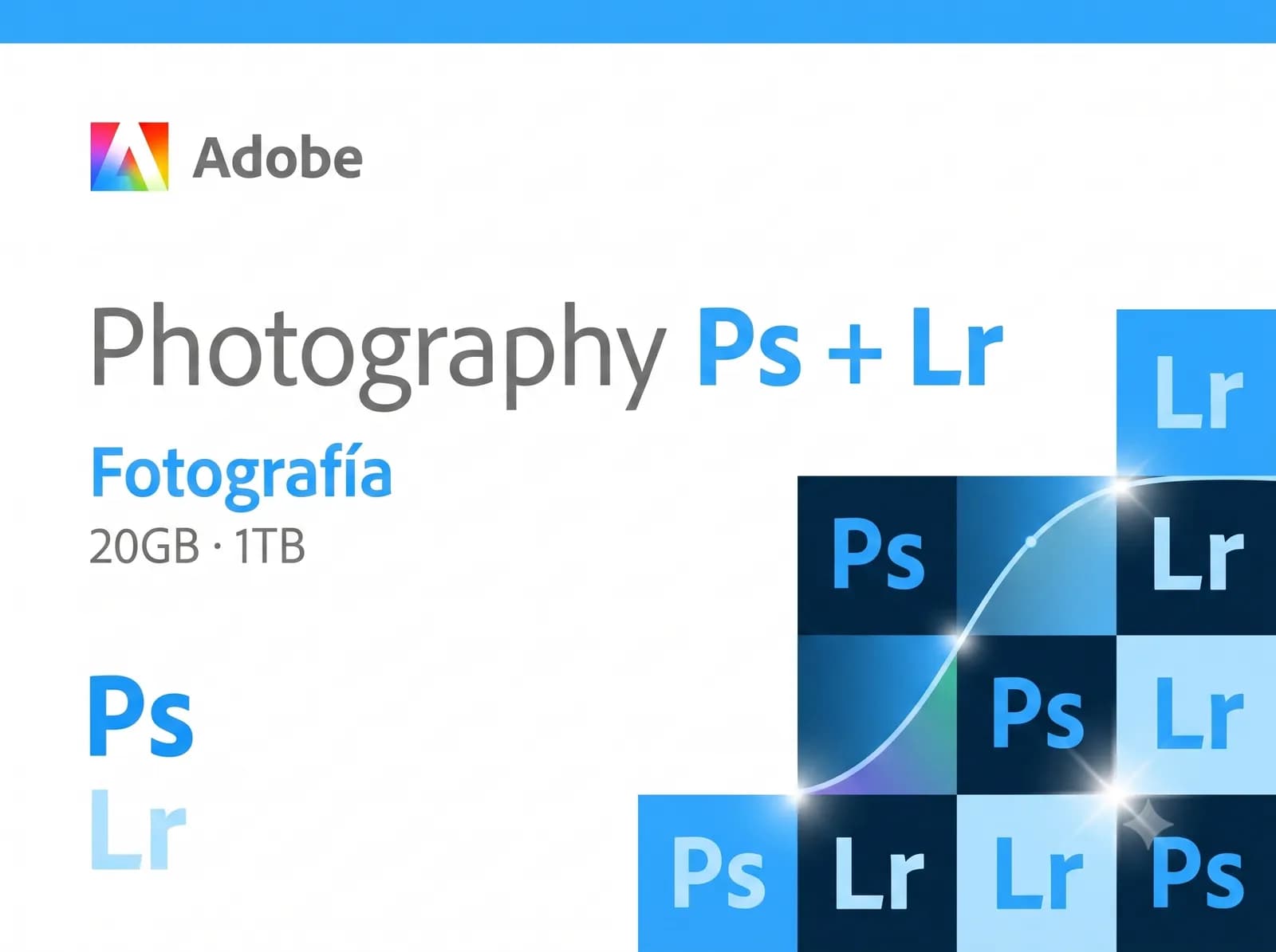 Adobe Photography (Photoshop + Lightroom) Código